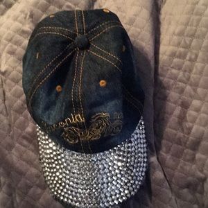 Distressed / Jeweled cap